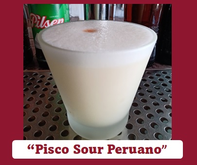 El Clandestino - Pisco Sour Peruano